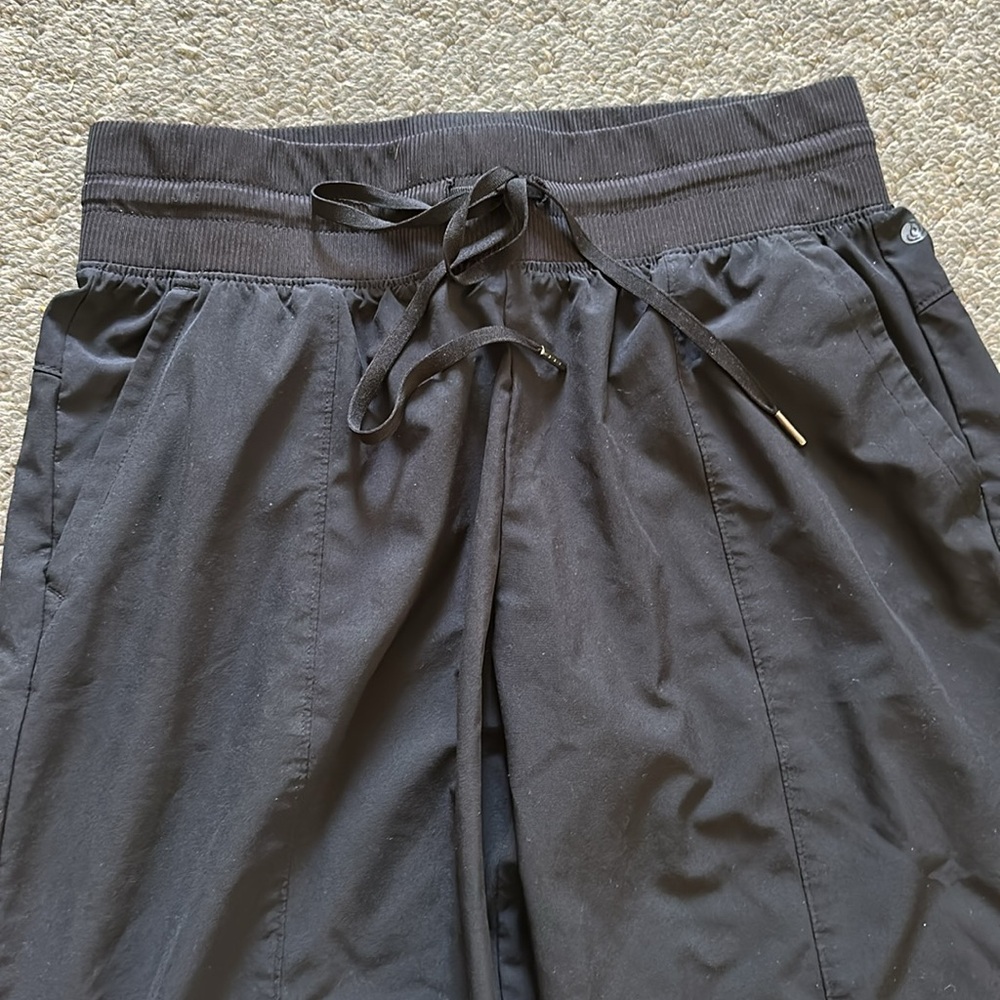 Apana Black Studio Athletic Workout Pants - Picture 2 of 7